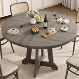 Table à Manger Ronde 119 cm – Design Moderne en Bois