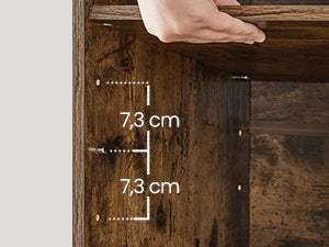 Banc à Chaussures avec Assise Rembourrée – 9 Compartiments