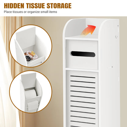 Meuble de Rangement de Salle de Bain – Compact & Gain de Place