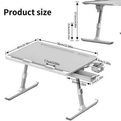 Tablette pour Ordinateur Portable Réglable – Pliable & Ergonomique