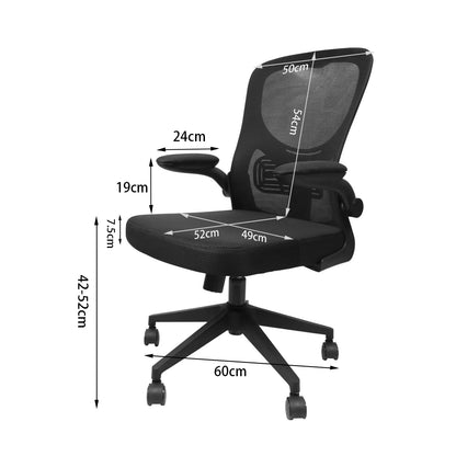 Chaise de Bureau Ergonomique – Maille Respirante & Soutien Lombaire
