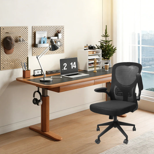 Chaise de Bureau Ergonomique – Maille Respirante & Soutien Lombaire