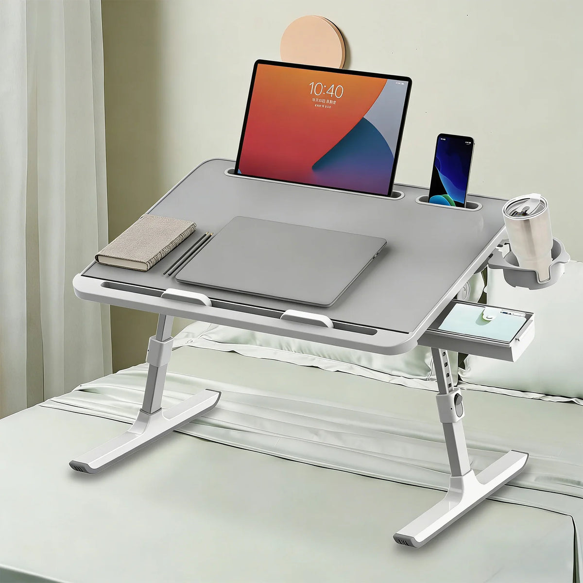 Tablette pour Ordinateur Portable Réglable – Pliable & Ergonomique