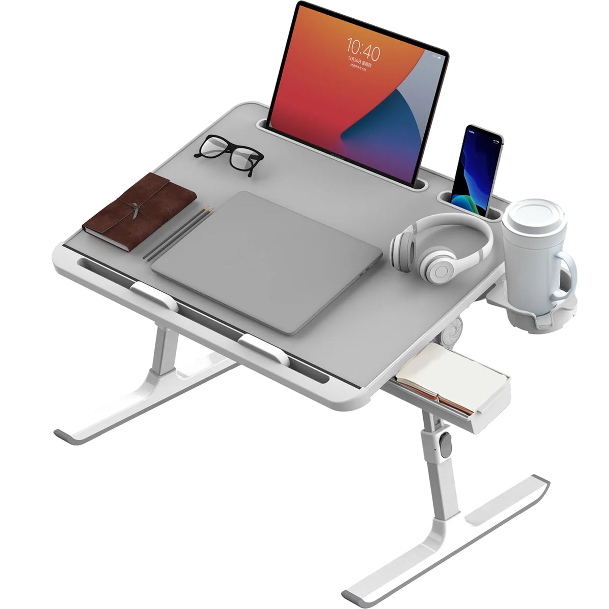 Tablette pour Ordinateur Portable Réglable – Pliable & Ergonomique