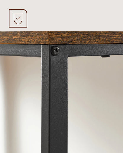 Bureau Informatique avec 2 Étagères – Design Moderne & Réversible