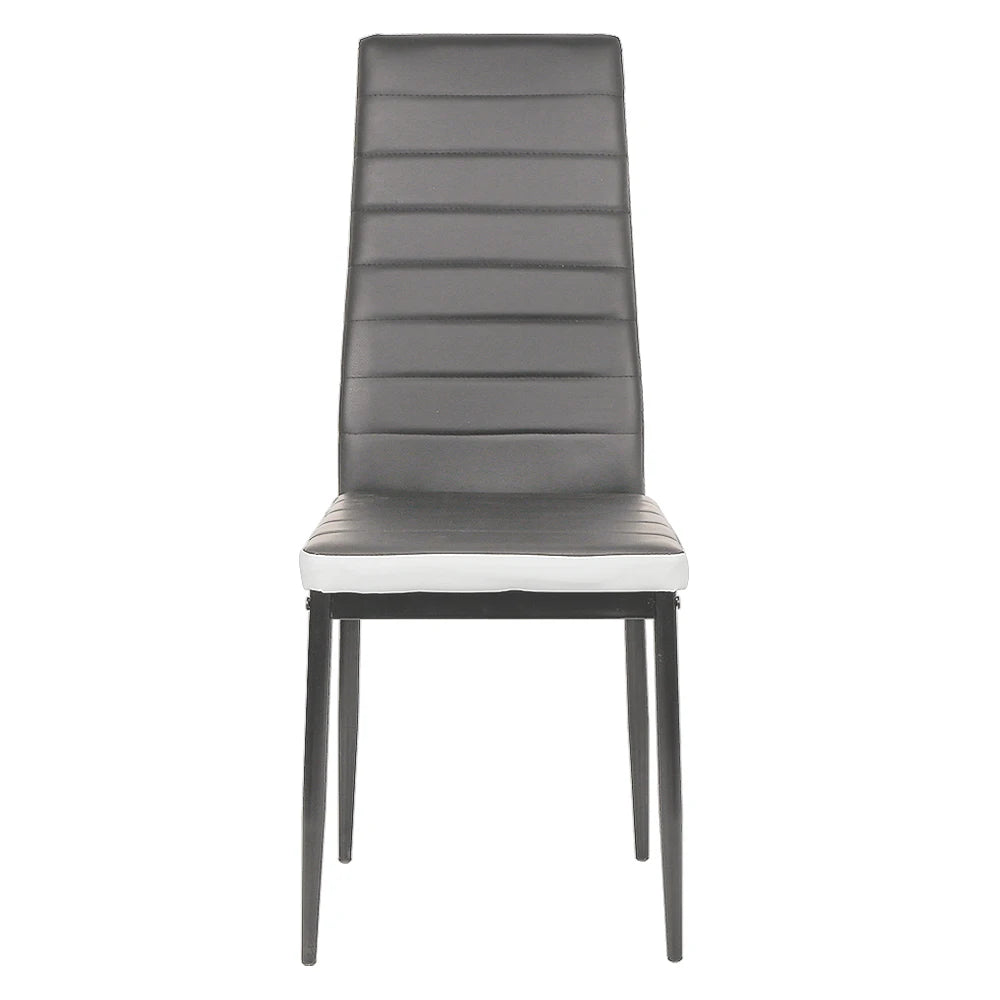 Lot de 2 Chaises de Salle à Manger – Design Moderne en PU