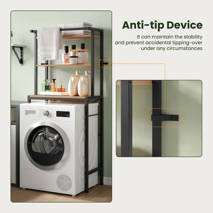 Étagère au-Dessus du Lave-Linge – Rangement Salle de Bain & WC