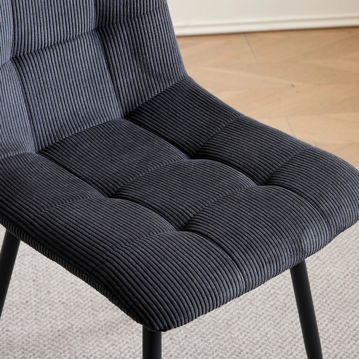 Chaises de Salle à Manger en Velours Côtelé – Lots de 2, 4 ou 6