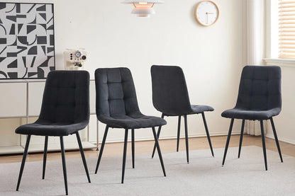Chaises de Salle à Manger en Velours Côtelé – Lots de 2, 4 ou 6