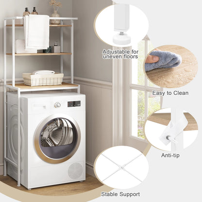 Étagère au-Dessus du Lave-Linge – Rangement Salle de Bain & WC