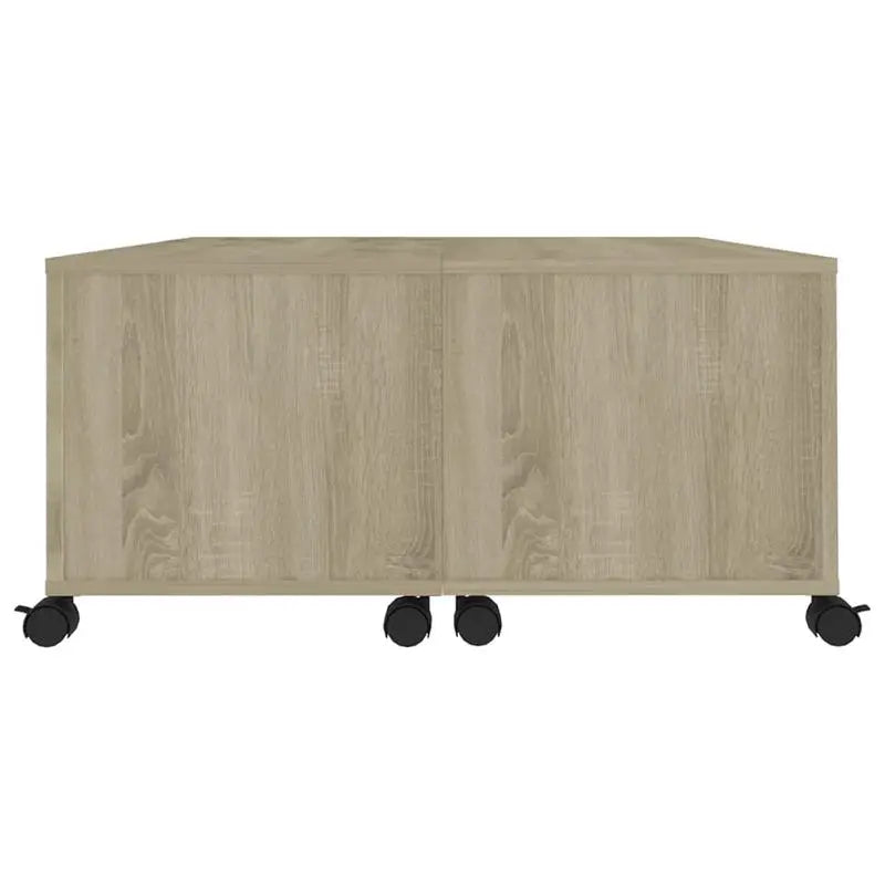 Table Basse Moderne Effet Chêne Sonoma 75 × 75 × 38 cm – Design Élégant & Contemporain