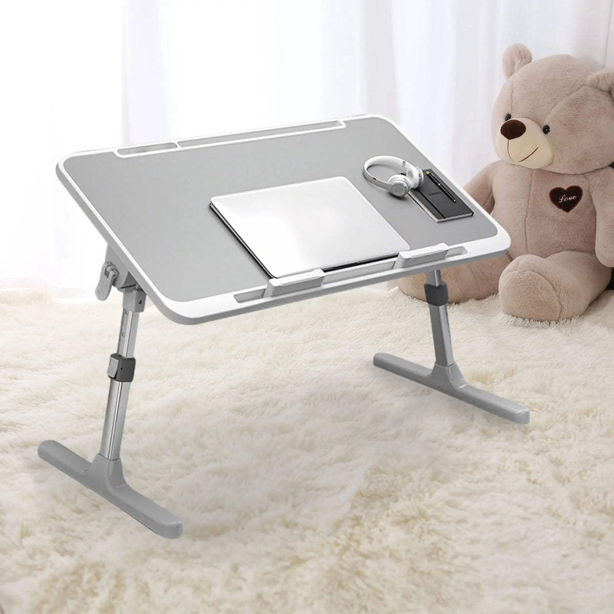 Tablette pour Ordinateur Portable Réglable – Pliable & Ergonomique