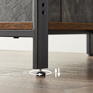 Bureau Informatique avec 2 Étagères – Design Moderne & Réversible
